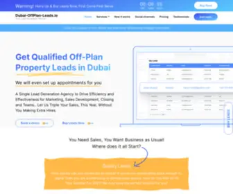 Dubai-Offplan-Leads.io(Dubai Off Plan Property) Screenshot