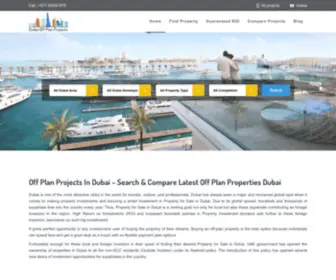Dubai-Offplanprojects.com(Off plan properties dubai) Screenshot
