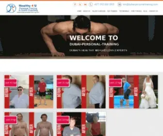 Dubai-Personal-Training.com(Personal Trainers Dubai) Screenshot