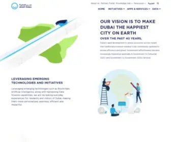Dubai.ae(Digital Dubai Authority) Screenshot