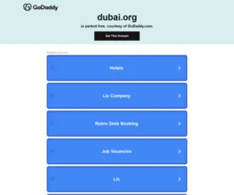 Dubai.org(Dubai) Screenshot