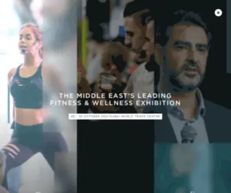 Dubaiactiveshow.com(Middle East's Leading Active Living & Fitness Event) Screenshot