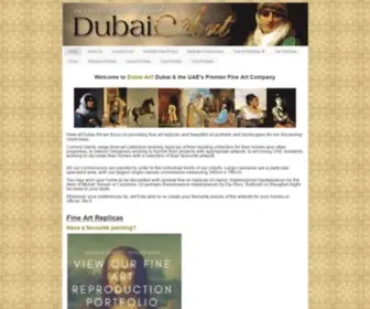 Dubaiart.org(Dubai Art) Screenshot