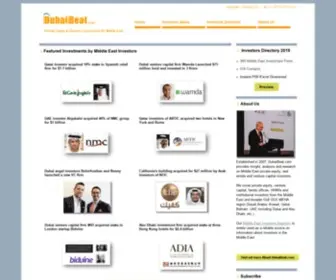 Dubaibeat.com(Middle East Venture Capital & Family Office Investors since 2007) Screenshot
