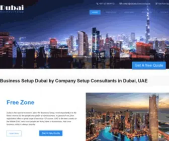 Dubaibusinesssetup.ae(Business Setup in Dubai) Screenshot