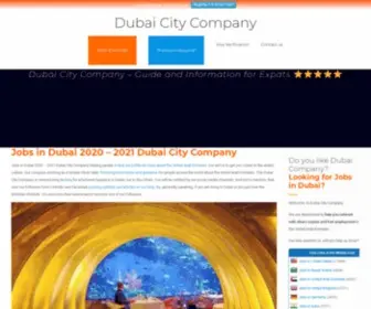 Dubaicitycompany.com(NFT Marketplace) Screenshot