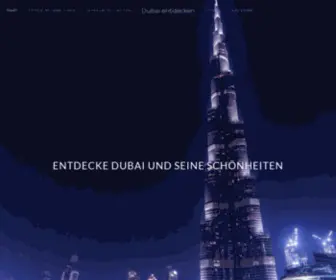 Dubaientdecken.de(Dubai entdecken) Screenshot