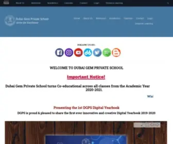 Dubaigem.ae(Dubai Gem Private School) Screenshot