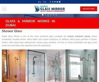 Dubaiglassmirror.com(Glass & Mirror) Screenshot