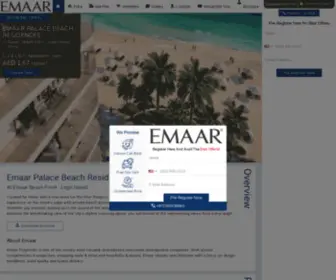 Dubaiibeachhomes.com(Booking Open Emaar Palace Beach Residences At Emaar Beach Front) Screenshot