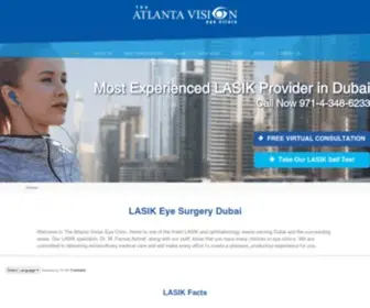 Dubailasik.com(LASIK Eye Surgery Dubai) Screenshot