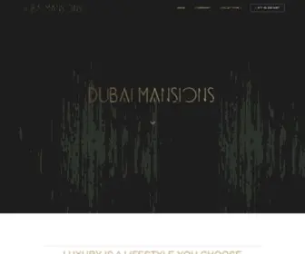 Dubaimansions.ae(Dubai Luxury Villas) Screenshot