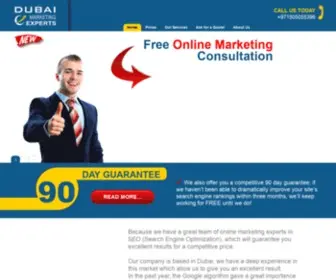 Dubaimarketingexperts.com(Dubai Marketing Experts) Screenshot