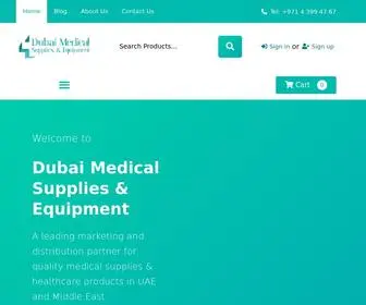 Dubaimedicals.com(Dubai Medical Supplies) Screenshot