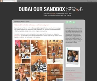 Dubaioursandbox.com(Dubai our Sandbox) Screenshot