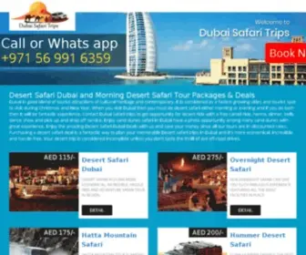 Dubaisafaritrips.com(Get Best Desert Safari Deals) Screenshot