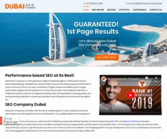 Dubaiseocompany.ae(Dubai SEO Company) Screenshot