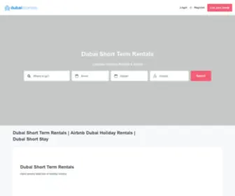 Dubaishortstay.com(Dubai Short Term Rentals) Screenshot