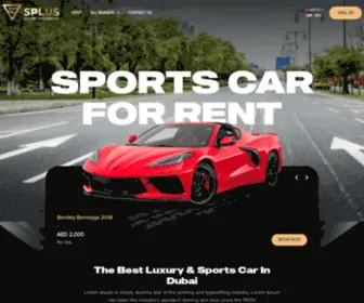 Dubaisportscarrental.com(Dubai Sports Car Rental) Screenshot