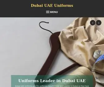 Dubaiuaeuniforms.com(Dubai UAE Uniforms is Best Uniforms Manufacturer and Supplier in UAE) Screenshot