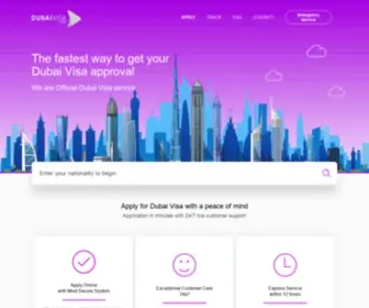 Dubaivisa.com(Dubai Visa) Screenshot