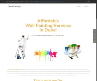 Dubaiwallpainting.com(#1 Wall Painting Services Dubai) Screenshot