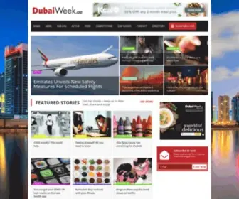 Dubaiweek.ae(Dubai Week) Screenshot