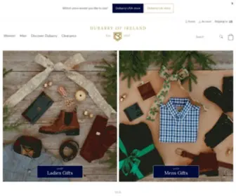 Dubarrycanada.ca(Dubarry of Ireland) Screenshot