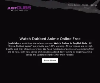 Dubbedcrunch.com(Dubbed anime) Screenshot