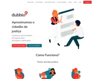 Dubbio.com.br(Consultar Advogado Online) Screenshot