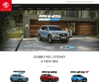 Dubbomg.com.au(Dubbo MG in Sydney) Screenshot