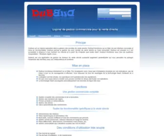 Dubbud.eu(Logiciel de gestion commerciale pour la vente directe) Screenshot