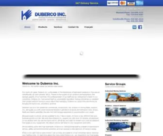 Duberco.com(Petrolium Products Distributor) Screenshot