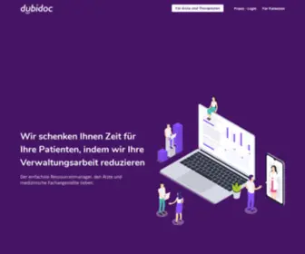 Dubidoc.de(Intelligenter Terminmanager für jede Praxis) Screenshot