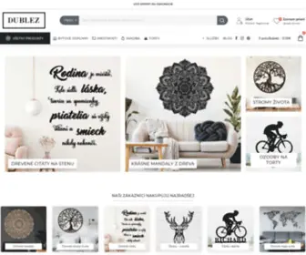 Dublez.com(Eshop s bytovými doplnkami) Screenshot