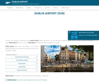 Dublin-Airport.net(Dublin Airport (DUB)) Screenshot