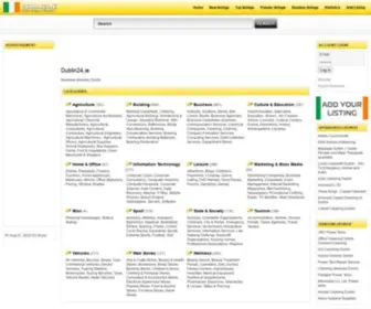 Dublin24.ie(Add Your Company to the Best Irish Website Directory) Screenshot