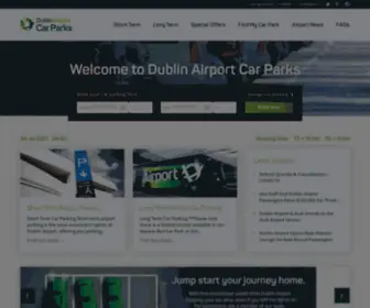 Dublinairportcarparking.ie(Dublin Airport Official Car Park) Screenshot