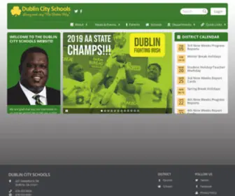 Dublincityschools.us(Dublin City Schools) Screenshot