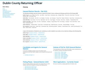 Dublincountyreturningofficer.com(Dublincountyreturningofficer) Screenshot