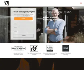 Dublindesignstudio.com(Dublin Design Studio an award winning architectural studio based in Dublin. The studio) Screenshot