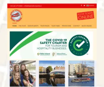 Dublindiscovered.ie(Dublin Sightseeing Boat Tours) Screenshot