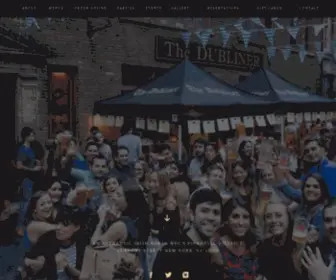 Dublinernyc.com(The Dubliner NYC) Screenshot