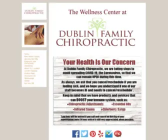 Dublinfamilychiropractic.net(Dublinfamilychiropractic) Screenshot