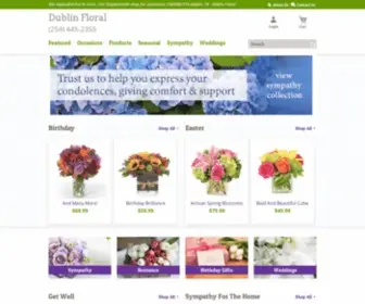 Dublinfloral.com(Dublin Floral) Screenshot