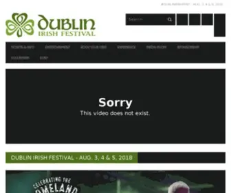 Dublinirishfestival.org(August 6) Screenshot