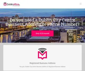 Dublinoffice.ie(Virtual Office) Screenshot