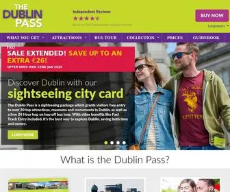 Dublinpass.com(Dublin card official site) Screenshot
