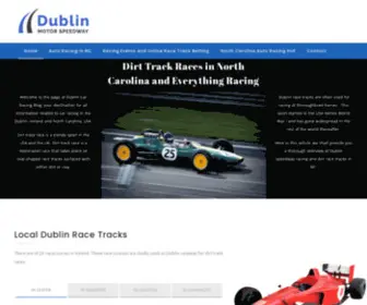 Dublinspeedway.net(Dirt Track Races in North Carolina) Screenshot