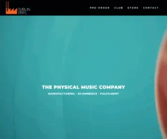 Dublinvinyl.com(Dublin Vinyl) Screenshot